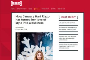 225 Magazine | January Hart Blog