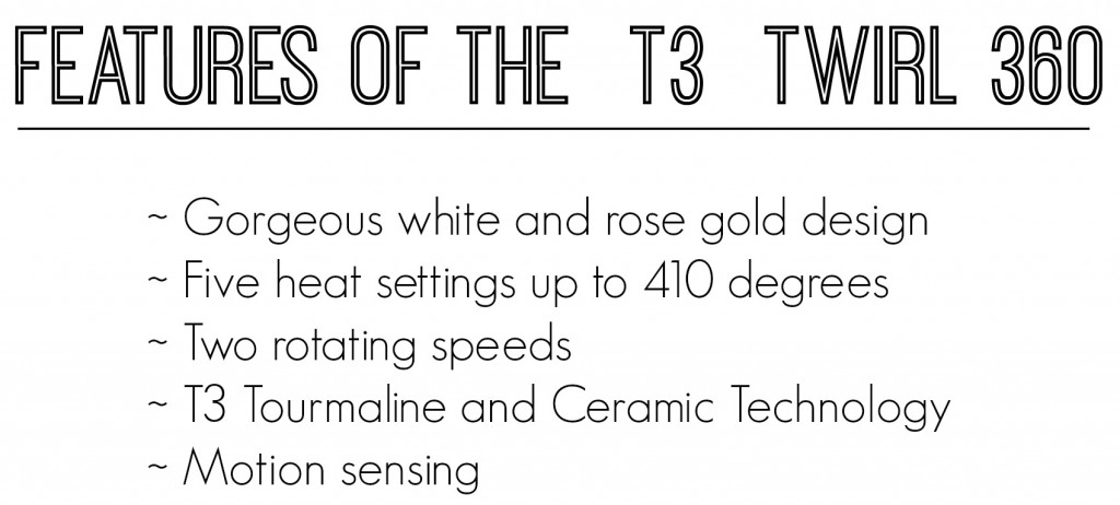 t3 twirl features