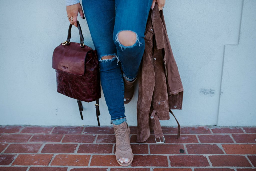 Best taupe peep toe booties for women