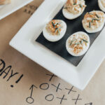 Lightened Up Cajun Spice Deviled Eggs