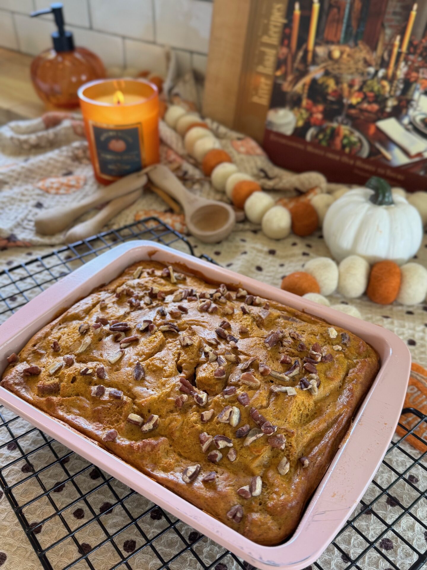 Macro-Friendly Pumpkin French Toast Bake